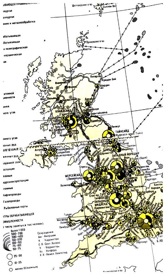 Что больше всего добывает Великобритания