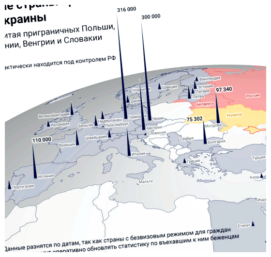 Где больше всего украинцев в Испании
