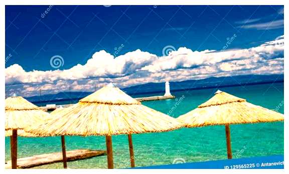 Где голубая вода в Греции