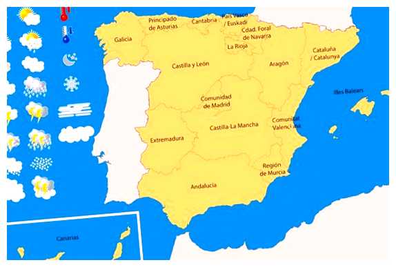 Где самый теплый климат в Испании