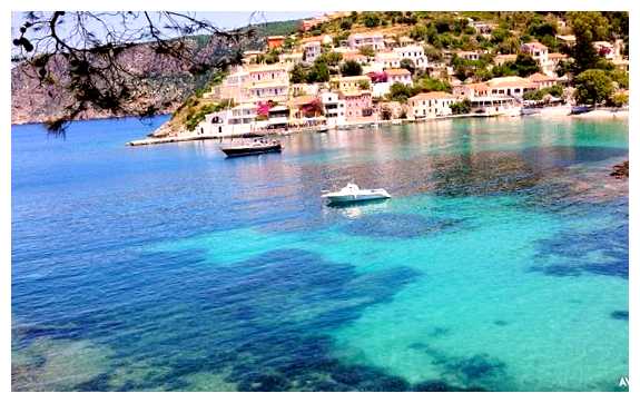 Где в Греции Самая теплая вода в море
