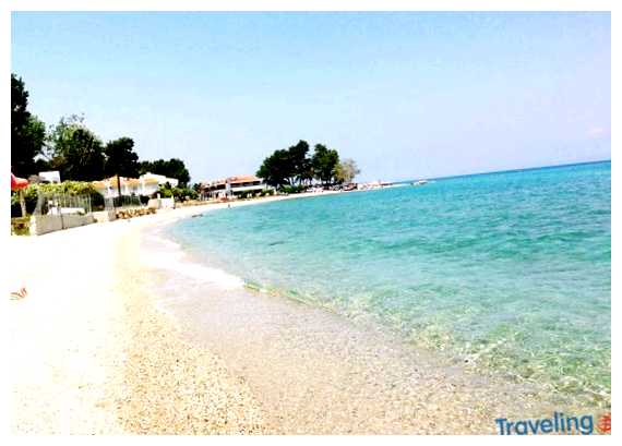 Где в Греции Самая теплая вода в море