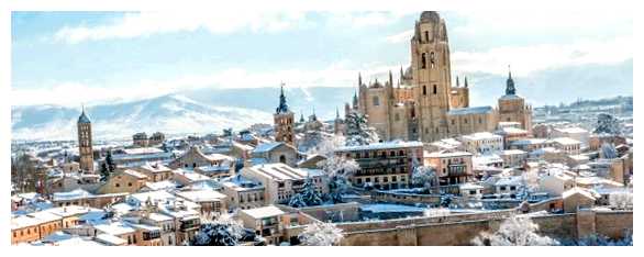 Где в Испании холодно зимой