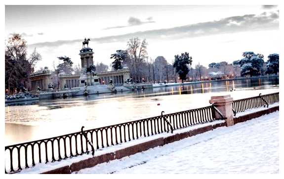 Где в Испании холодно зимой