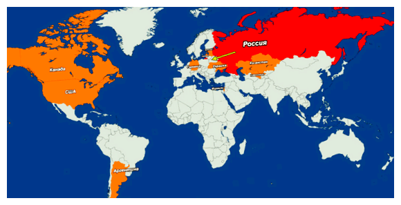 Где живет больше всего русских