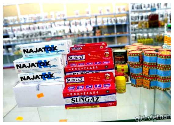 Какие мази привезти из Вьетнама