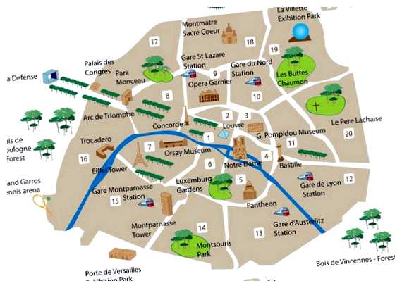 Какие районы избегать в Париже