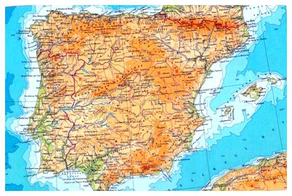 Какой тип климата в Испании