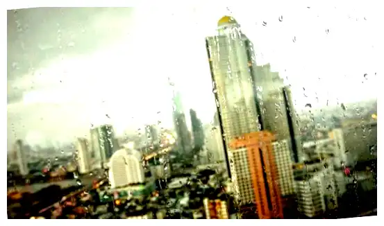 Когда идут дожди в Таиланде