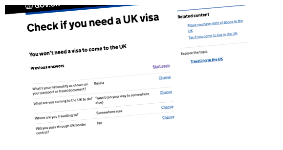 Можно ли лететь в Лондон без визы