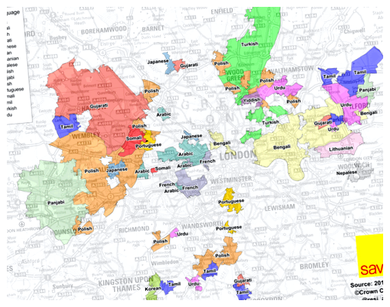 Сколько арабов в Лондоне